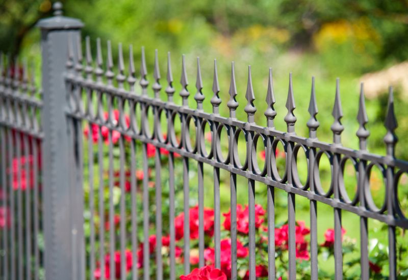Ornamental Iron Fence Service detail