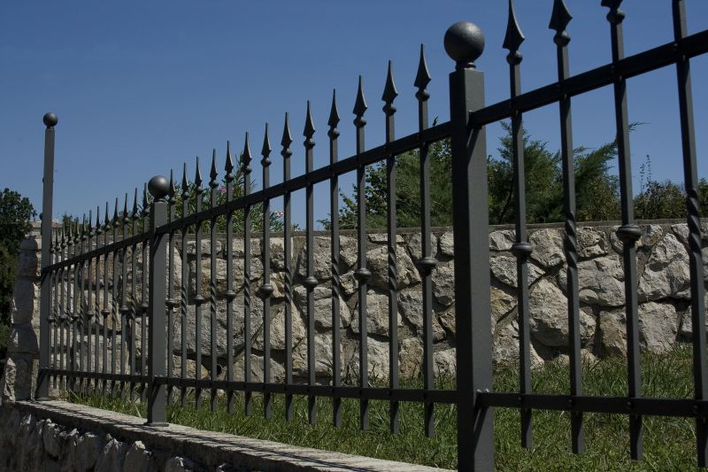 Wrought Iron Fence Installation
